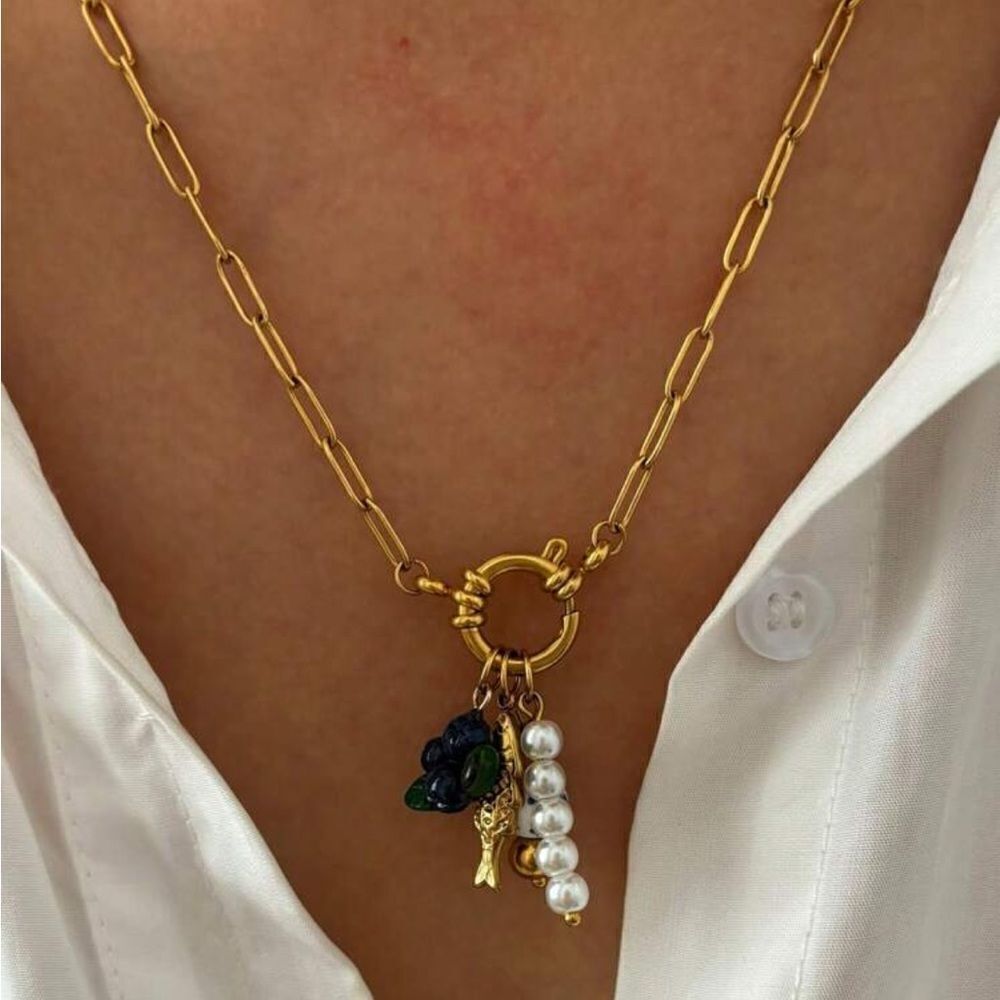 Statement necklace N753